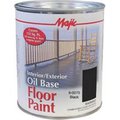 Majic Paints Majic Paints 8-0075-2 Battleship Gray Interior & Exterior Oil Base Floor Paint 52752007523